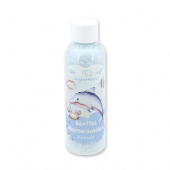 Bath salt 100g in the bottle "Sanftes Meeresrauschen", Cloud breeze 