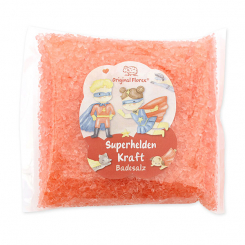 Badesalz 120g im Cello "Superhelden Kraft", Berrentraum 