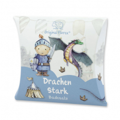 Bath salt 120g in a pillow "Drachen Stark", Cloud breeze 