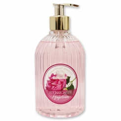 Flüssigseife mit biologischer Schafmilch 500ml im Spender, Pfingstrose 