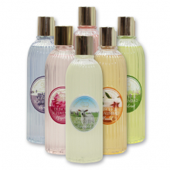 Dusch- und Schaumbad mit biologischer Schafmilch 330ml in der Flasche, sortiert 