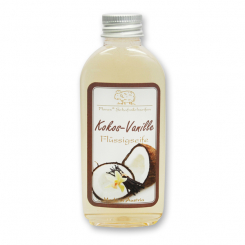 Flüssigseife mit biologischer Schafmilch 75ml modern, Kokos-Vanille 