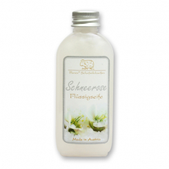 Flüssigseife mit biologischer Schafmilch 75ml modern, Schneerose 