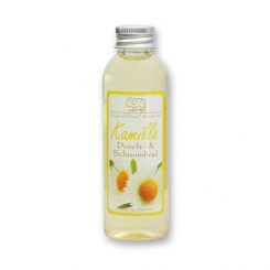 Shower- & foam bath with organic sheep milk 75ml, Chamomile 