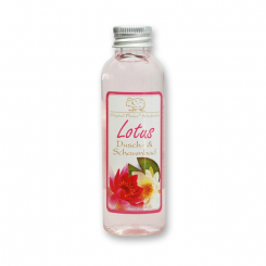 Dusch- und Schaumbad mit biologischer Schafmilch 75ml, Lotus 
