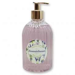 Flüssigseife mit Schafmilch 500ml im Spender "Lavendeltraum", Lavendel 