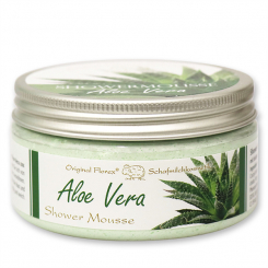 Shower Mousse with organic sheep milk 200ml, Aloe vera 