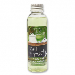 Shower- and foam bath with sheep milk 75ml "Zeit für mich", Verbena 