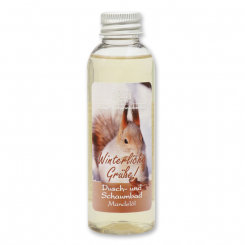 Dusch- und Schaumbad mit Schafmilch 75ml "Winterliche Grüße", Mandel 