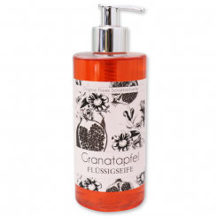 Liquid sheep milk soap 400ml "blühendes Erwachen", Pomegranate 