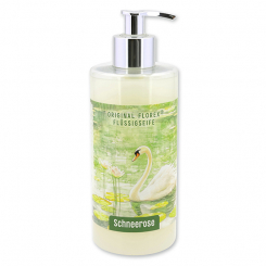 Flüssigseife mit biologischer Schafmilch 400ml "Naturzauber Motiv 3", Schneerose 