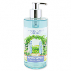 Liquid sheep milk soap 400ml "Charming Garden motif  1", Forget-me-not 