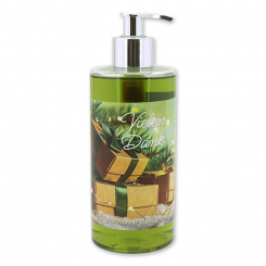 Liquid sheep milk soap 400ml in a dispenser "Vielen Dank", Verbena 