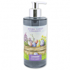 Liquid sheep milk soap 400ml "Charming Easter motif  7", Lavender 