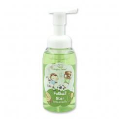 Foam soap with organic sheep milk 300ml in a dispenser "Fußball Star", Magic land 