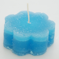 Florex Duftkerze Blume klein Kornblume 7 x 3 cm 