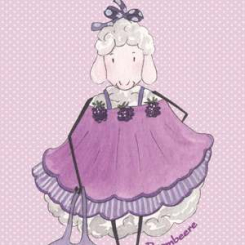 Lina's post card, "Brombeer Lina" 