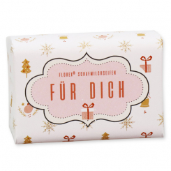 Sheep milk soap 100g "Für Dich", Peony 