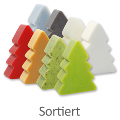 Schafmilchseife Weihnachtsbaum 115g, sortiert 