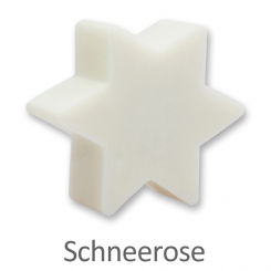Schafmilchseife Stern 80g, Schneerose 