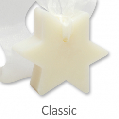 Sheep milk soap star 80g, hanging, Classic 
