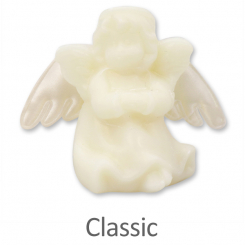 Sheep milk soap angel 50g, decorated with wings, Classic 