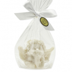 Schafmilchseife Traumengel 50g in Cello, Schneerose 