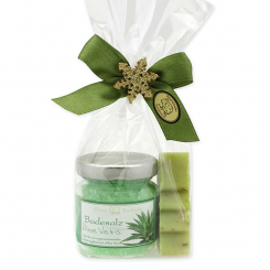 Badeset 2-teilig in Cello, Aloe Vera 