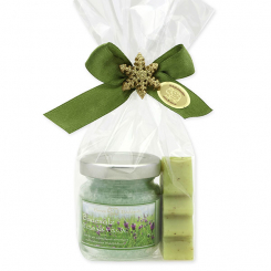 Badeset 2-teilig in Cello, Eisenkraut 