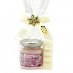 Badeset 2-teilig in Cello, Rose Diana 