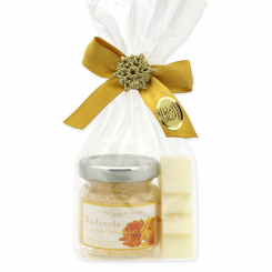 Badeset 2-teilig in Cello, Ringelblume 