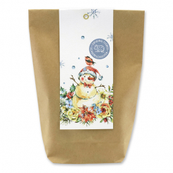 Wellness Set "Colourful Holidays motif 5", Christmas rose white 