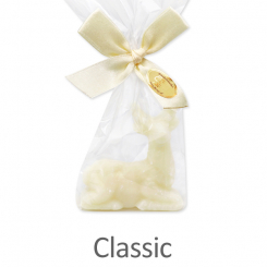 Schafmilchseife Hirsch 30g, in Cello, Classic 