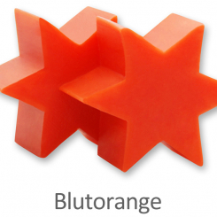 Sheep milk soap star midi plus 40g, Blood orange 