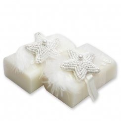 Sheep milk soap 100g decorated with a star, Classic 