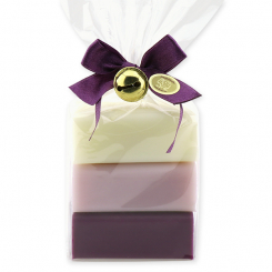 Sheep milk soap 100g decorated with a bell, sorted 