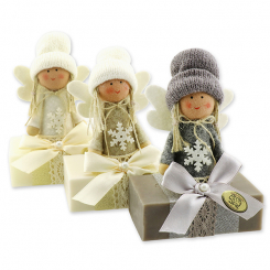 Sheep milk soap 150g decorated with an angel, sorted 