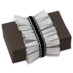 Schafmilchseife eckig 150g "Geschenkpäckchen", Christrose 