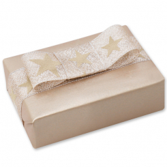 Schafmilchseife eckig 150g "Geschenkpäckchen", Zirbe 