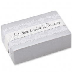 Sheep milk soap 150g "present", Christmas rose silver 