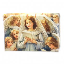 Schafmilchseife eckig 150g Classic "Weihnachtszauber-Motiv 20" 