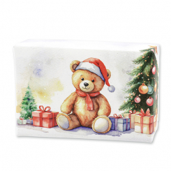 Sheep milk soap 150g Tangerine-cinnamon "Christmas magic motif 29" 