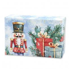 Sheep milk soap 150g Pomegranate "Christmas magic motif 32" 