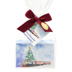 Sheep milk soap 150g Winter Magic "Christmas magic motif 28" 