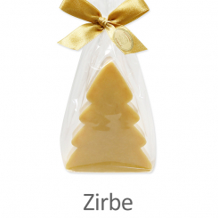 Schafmilchseife Weihnachtsbaum 115g, in Cello, Zirbe 