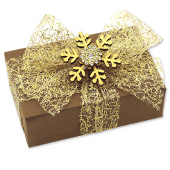 Schafmilchseife eckig 150g "Geschenkpäckchen", Zirbe 