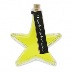 Shower- & foam bath 200ml in a star-glass, Verbena 