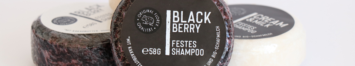 Festes Shampoo 58g in Dose "Black Edition"