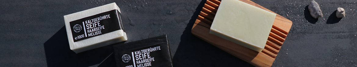 Handgeschöpfte Spezialseifen