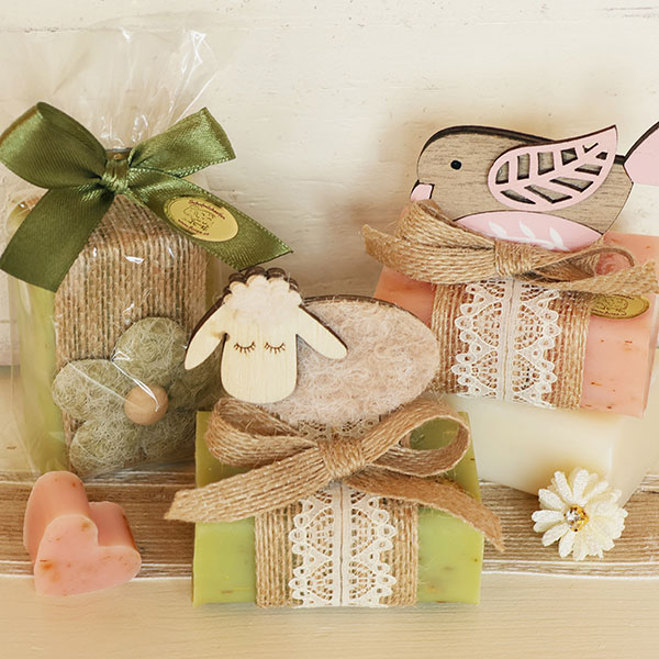 Decorated soaps
